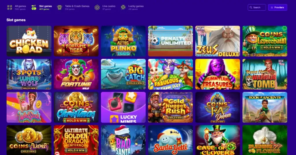 upspinz casino slot games